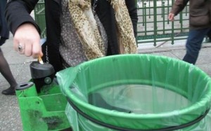 Paris Mégots cendriers