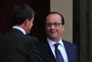 Valls et Hollande