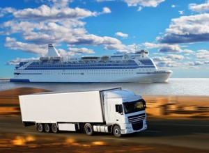 Camion ferry trafic
