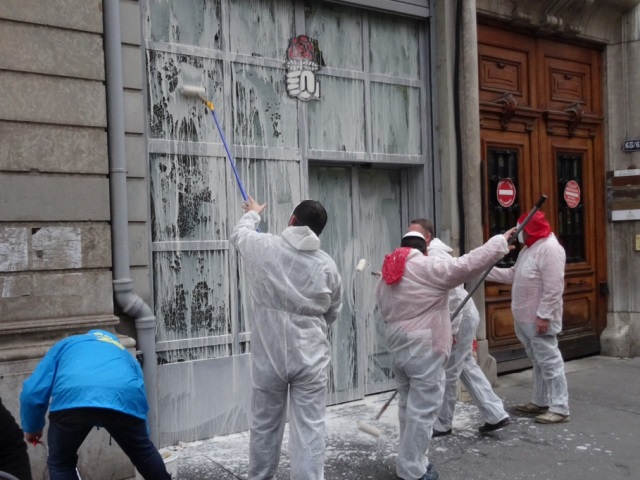 Manif Buralistes Lyon