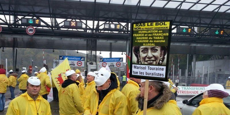 Manif Buralistes Sud Ouest