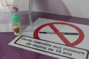 E- cigarette interdiction vente