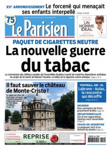 Le Parisien La guerre du tabac