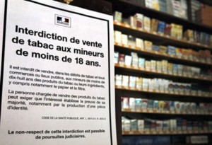 Interdiction vente mineurs
