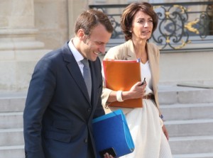 Marisol Touraine et Emmanuel Macron