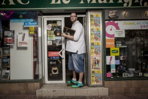 Frédéric Weis, buraliste Le Monde