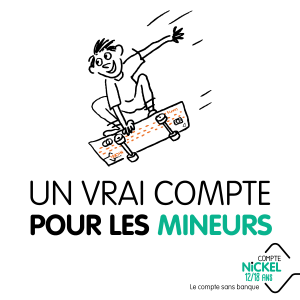 Compte Nickel 12-18 ans