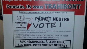 Bulletin de vote Buralistes