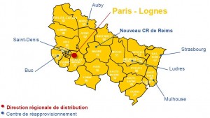 Logista Cartographie DRD Paris-Lognes