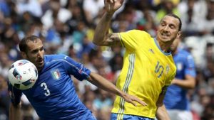 Football italie-suede