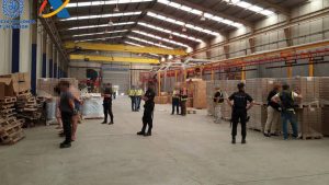 Espagne usine clandestine