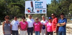 Plage sans tabac Calvi