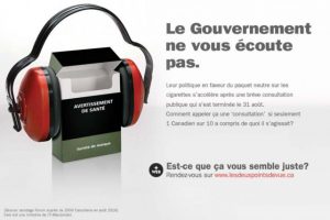 Canada paquet neutre JTI
