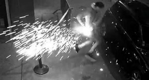 E-cigarette explosion