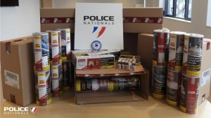 police tabac contrebande