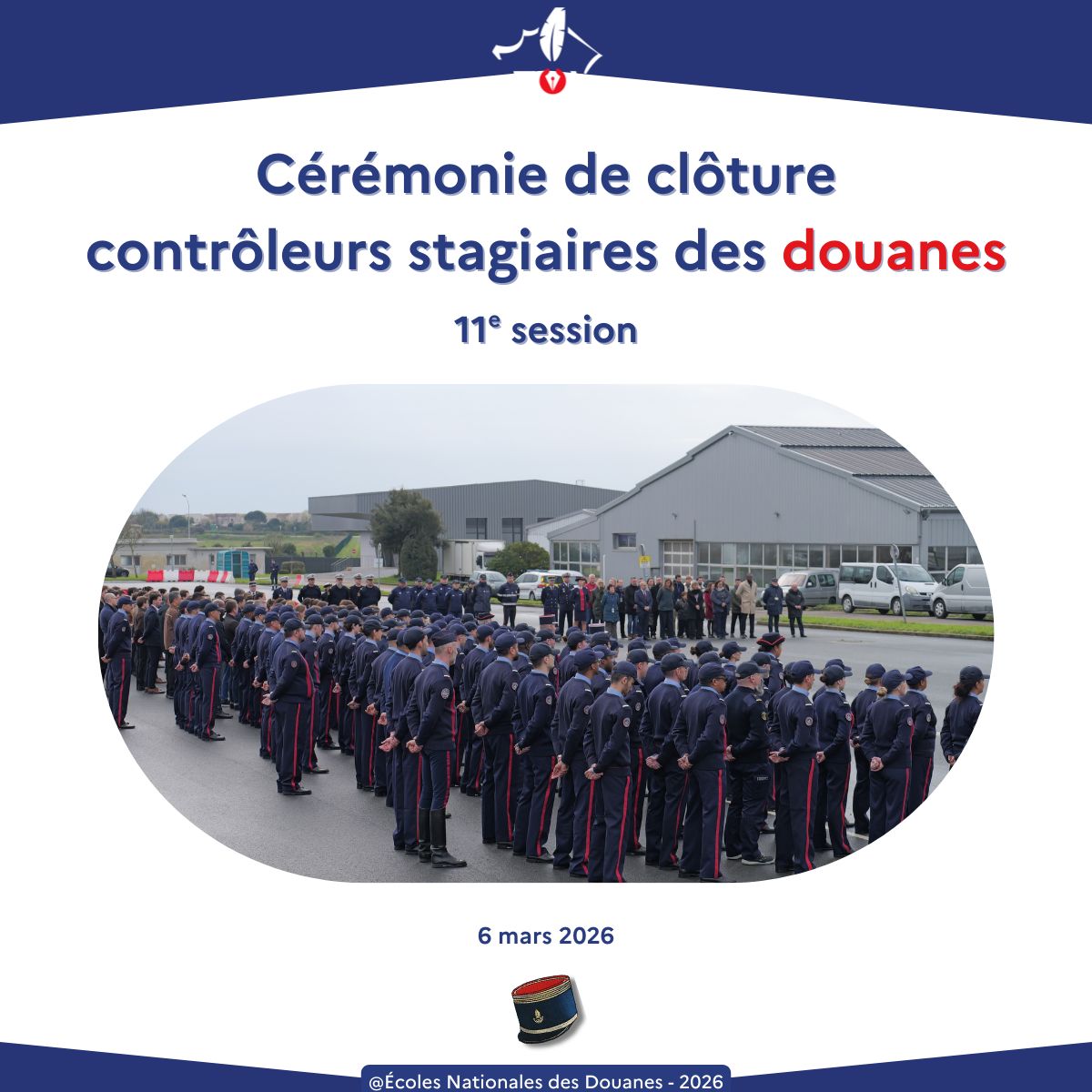 ceremonie cloture stagiaire douanes
